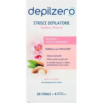 Восковые полоски для ног/рук, Depilzero
