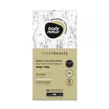 Восковые полоски для тела Bandas Depilatorias Corporales Body Natur, 10 UD