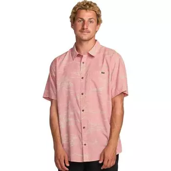Воскресная рубашка с коротким рукавом Billabong, красный
