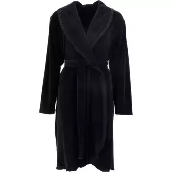 Vossen женский халат "Ариэль", черный