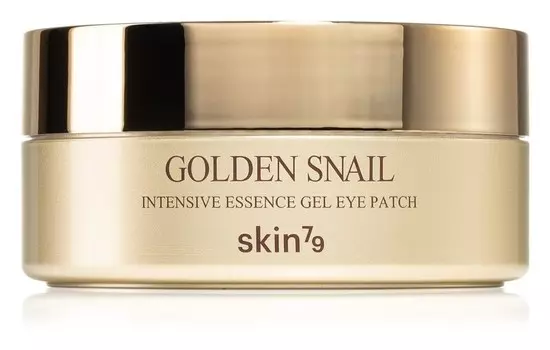 Восстанавливающая гидрогелевая маска с экстрактом слизи улитки для области вокруг глаз Skin79 Golden Snail