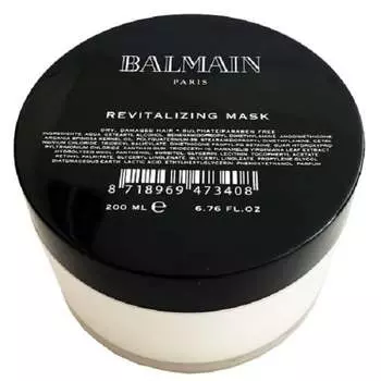 Восстанавливающая маска для очень поврежденных волос с протеинами шелка и аргановым маслом, 200 мл Balmain