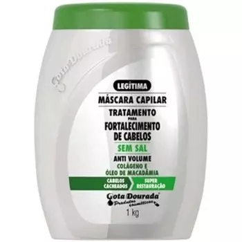 Восстанавливающая маска для вьющихся волос 1 кг Gota Dourada