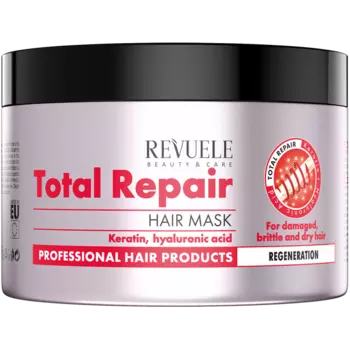 Восстанавливающая маска для волос, 500 мл Revuele Total repair