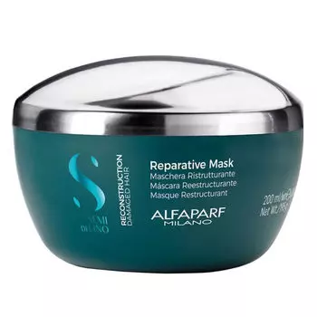 Восстанавливающая маска для волос Alfaparf Semi Di Lino Reconstruction Reparative, 200 мл