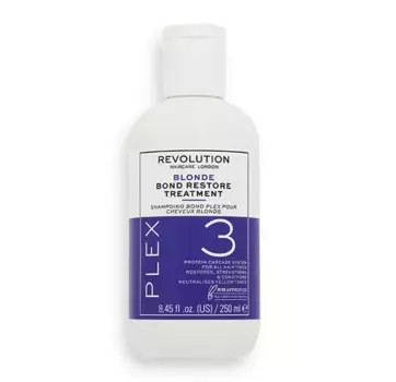 Восстанавливающая процедура для окрашенных светлых волос No3 Blonde Bond Restore Revolution Haircare, 250 ml