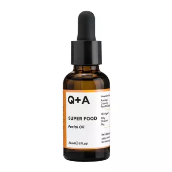 Восстанавливающее масло для лица, 30 мл Q+A Super food