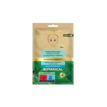 Восстанавливающее средство для волос в пропитанной шапочке Кератин и береза 35мл Marion Botanical