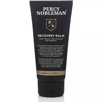 Восстанавливающий бальзам после бритья, увлажняющий крем после бритья для контроля жирности для мужчин, 100 мл, черный, Percy Nobleman