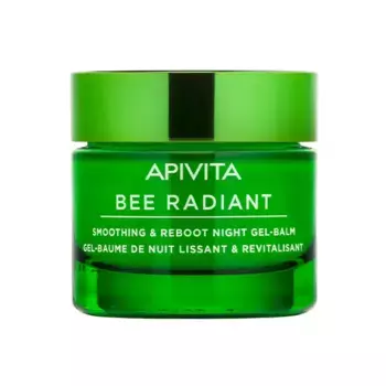 Восстанавливающий гель-бальзам для лица Bee Radiant Gel-Blsamo Noche Apivita, 50 ml