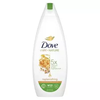 Восстанавливающий гель для душа Dove Care By Nature - овсяное молоко и кленовый сироп 600 мл