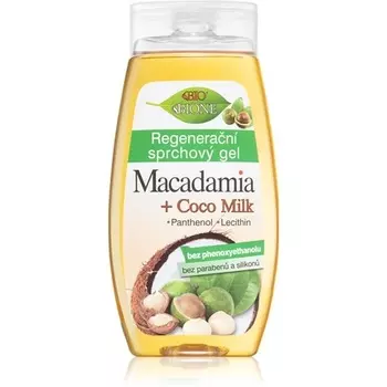 Восстанавливающий гель для душа «Макадамия + кокосовое молоко» 260 мл Bione Cosmetics