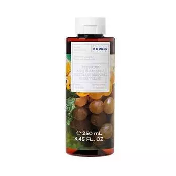 Восстанавливающий гель для мытья тела, 250 мл Korres, Santorini Grape Renewing Body Cleanser