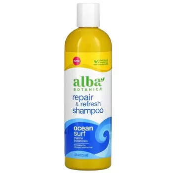 Восстанавливающий и Освежающий Шампунь Alba Botanica, 355 мл