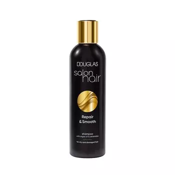 Восстанавливающий и разглаживающий шампунь для волос salon hair repair & smooth shampoo Douglas Collection, 250 мл