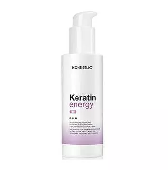 Восстанавливающий и укрепляющий бальзам для волос, 150 мл Montibello Keratin Energy