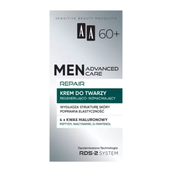 Восстанавливающий крем для лица 60+, 50 мл Aa Men advanced care repair