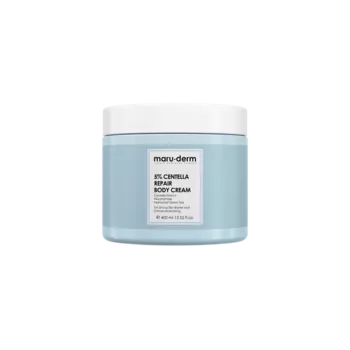 Восстанавливающий крем для тела с центеллой азиатской 5%, 400 мл Maru.Derm