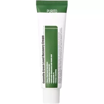 Восстанавливающий крем с центеллой зеленого уровня, 50 мл, 1,7 жидких унций, крем для лица Cica для чувствительной кожи, возрастные пятна, укрепляющий тон кожи, успокаивающий, Purito