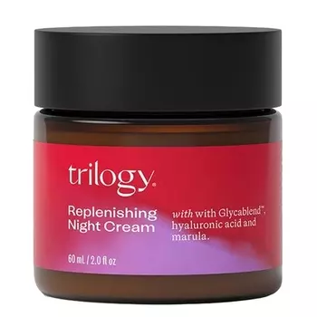 Восстанавливающий ночной крем с Glycablend и коэнзимом Q10 2,0 жидких унции Trilogy