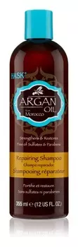 Восстанавливающий шампунь для поврежденных волос HASK Argan Oil