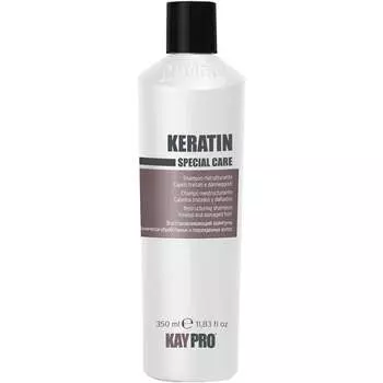Восстанавливающий шампунь для волос, 350 мл KayPro Keratin Special Care