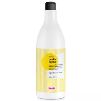 Восстанавливающий шампунь для волос с фруктовыми экстрактами и миндальным маслом, 1000 мл Glossco Professional Perfect repair