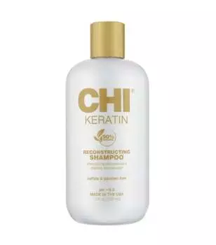 Восстанавливающий шампунь с кератином, 355 мл CHI, Keratin