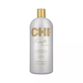 Восстанавливающий шампунь с кератином, 946 мл CHI, Keratin