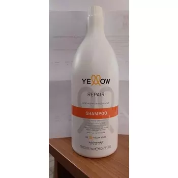 Восстанавливающий шампунь Yellow Restructuring Миндаль и какао 1000мл, Alfaparf Milano