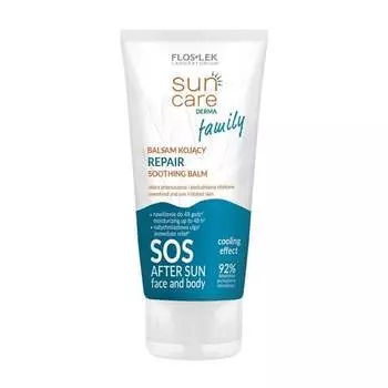 Восстанавливающий успокаивающий бальзам, 125 мл Floslek, Sun Care Derma Family
