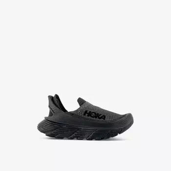 Восстановить сетчатые низкие кроссовки с вышитым логотипом tc Hoka, черный