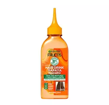 Восстановительное ламеллярное лечение Hair Drink Papaya Fructis, 200 ml