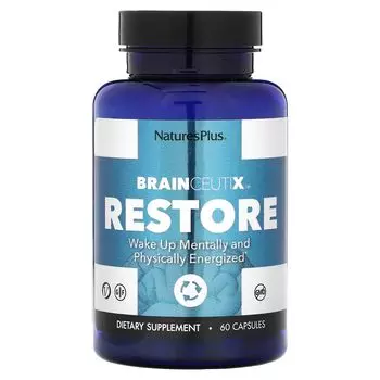 Восстановление BrainCeutix, 60 капсул Naturesplus