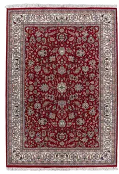 Восточный ковер для дома "BI Oriental", прямоугольный, чистая шерсть, ручная работа, восточный дизайн, гостиная Home affaire 70х140 см, красный