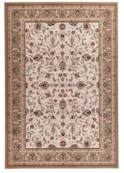 Восточный ковер для дома "Oriental D2", прямоугольный, чистая шерсть, восточный стиль, гостиная Home affaire 50х80 см, бежевый