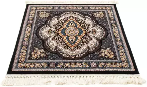 Восточный ковер Моргенланд "Амира", квадрат Morgenland 100х100 см, черный