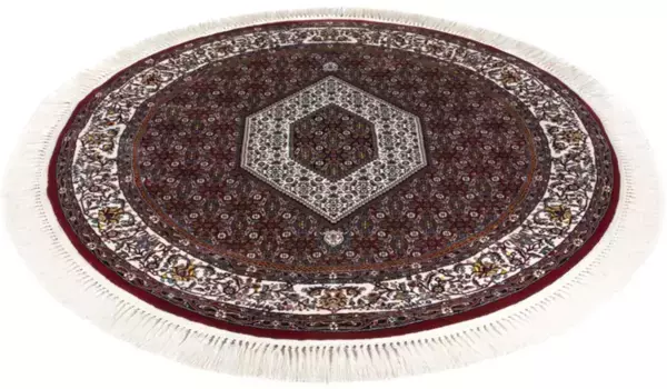 Восточный ковер Моргенланд "Биджар-Зион", круглый, подходит для полов с подогревом Morgenland 150х150 см, 150 см, красный