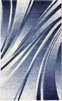 Восточный ковер Сехразат "Тренд 7510", прямоугольный, короткий ворс, гостиная Sehrazat 80х150 см, синий