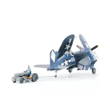 Vought F4U-1D Corsair с «Мото-Буксиром», Military Aircraft Models (1:48) (Tamiya)
