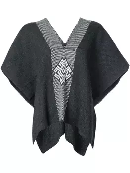 Voz драпированный топ с V-образным вырезом, серый