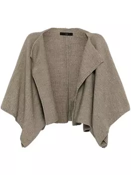 VOZ кейп асимметричного кроя, зеленый