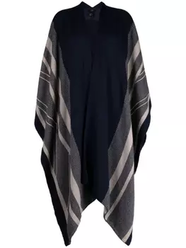 Voz накидка в полоску, синий