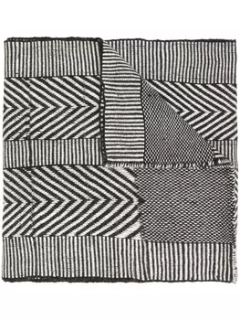 VOZ шаль 'Chevron', черный