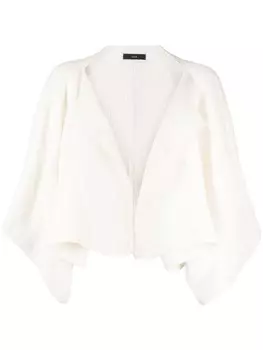 VOZ жакет без застежки, белый