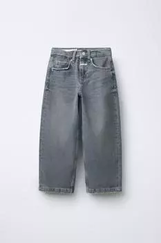 Воздушный шар с закрытым верхом джинсы ZARA, синий