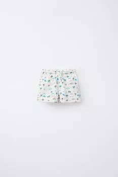 Возраст 2-6 лет / плавательные шорты с принтом ZARA, песочный