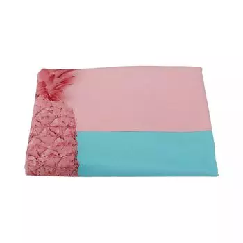 Впитывающее пляжное полотенце с узором ананаса, классический дизайн для пляжа, розовое, 55 x 28 дюймов