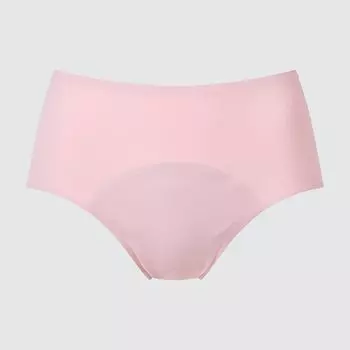 Впитывающие трусы с высокой талией AIRism UNIQLO, розовый