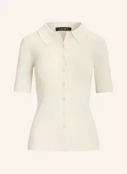 Вязаная блузка Lauren Ralph Lauren, бежевый
